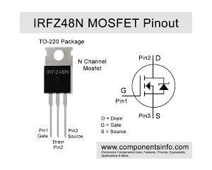 MOSFET IRFZ48N